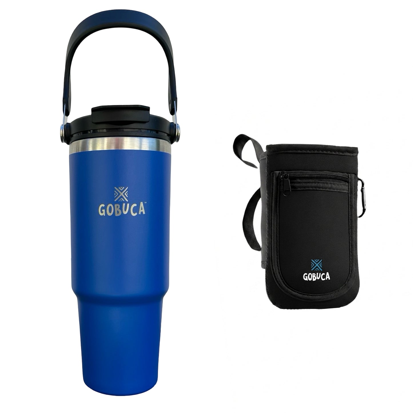 Gobuca Bundle- Gobuca Hydro Hitch & Gobuca 30 oz Tumbler- Blue- Limited QTY- Free Shipping