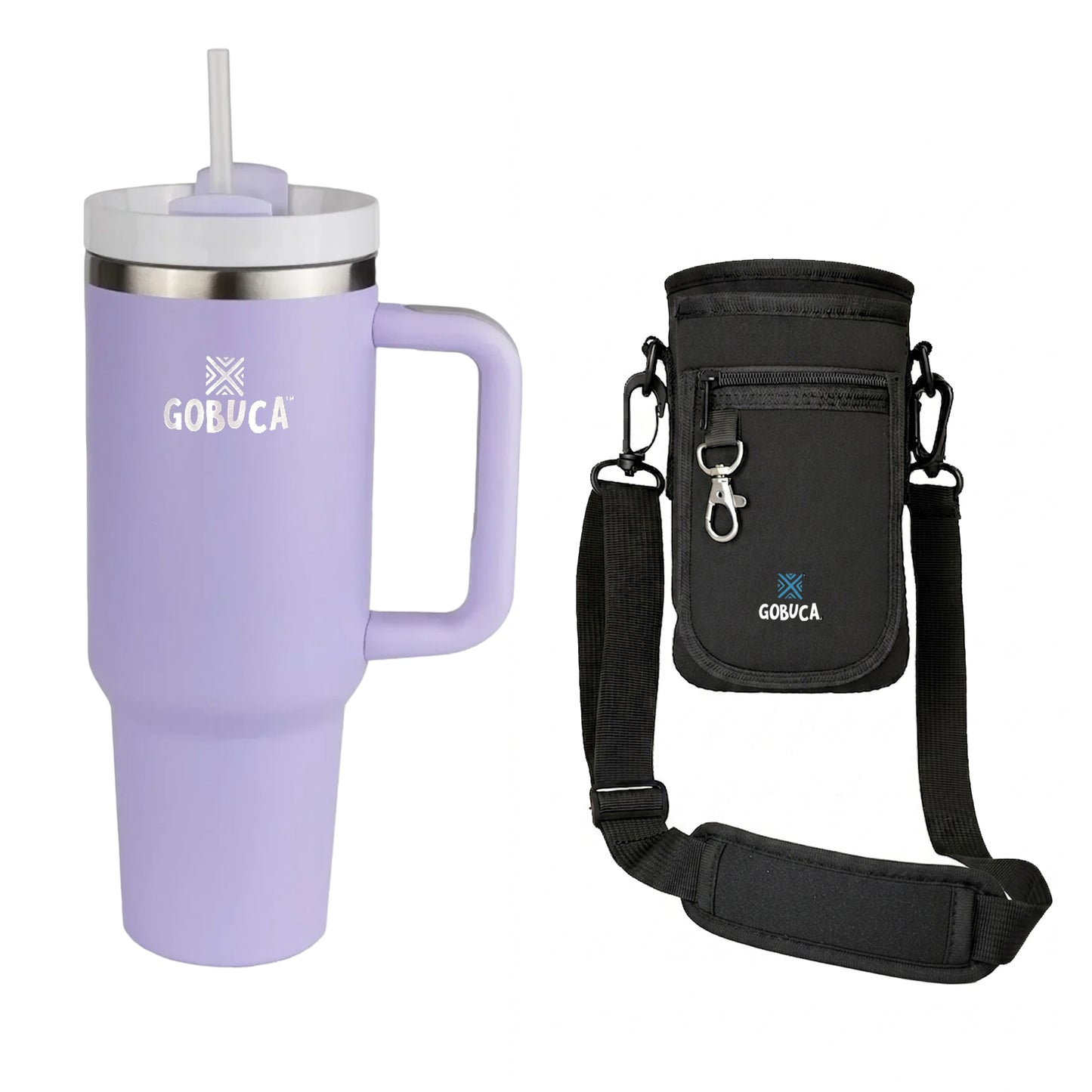 Gobuca Bundle- Gobuca Elite & Gobuca 40 oz Tumbler- Matte Lavendar- Liimted QTY- Free Shipping