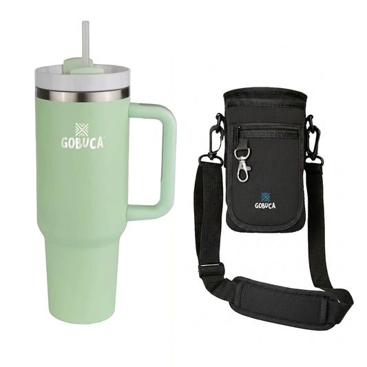 Gobuca Bundle- Gobuca Elite & Gobuca 40 oz Tumbler- Matte Mint Green- Limited QTY- Free Shipping