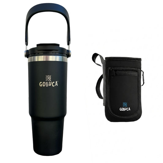 Gobuca Bundle- Gobuca Hydro Hitch & Gobuca 30 oz Tumbler- Powder Coated Black-Limited QTY- Free Shipping