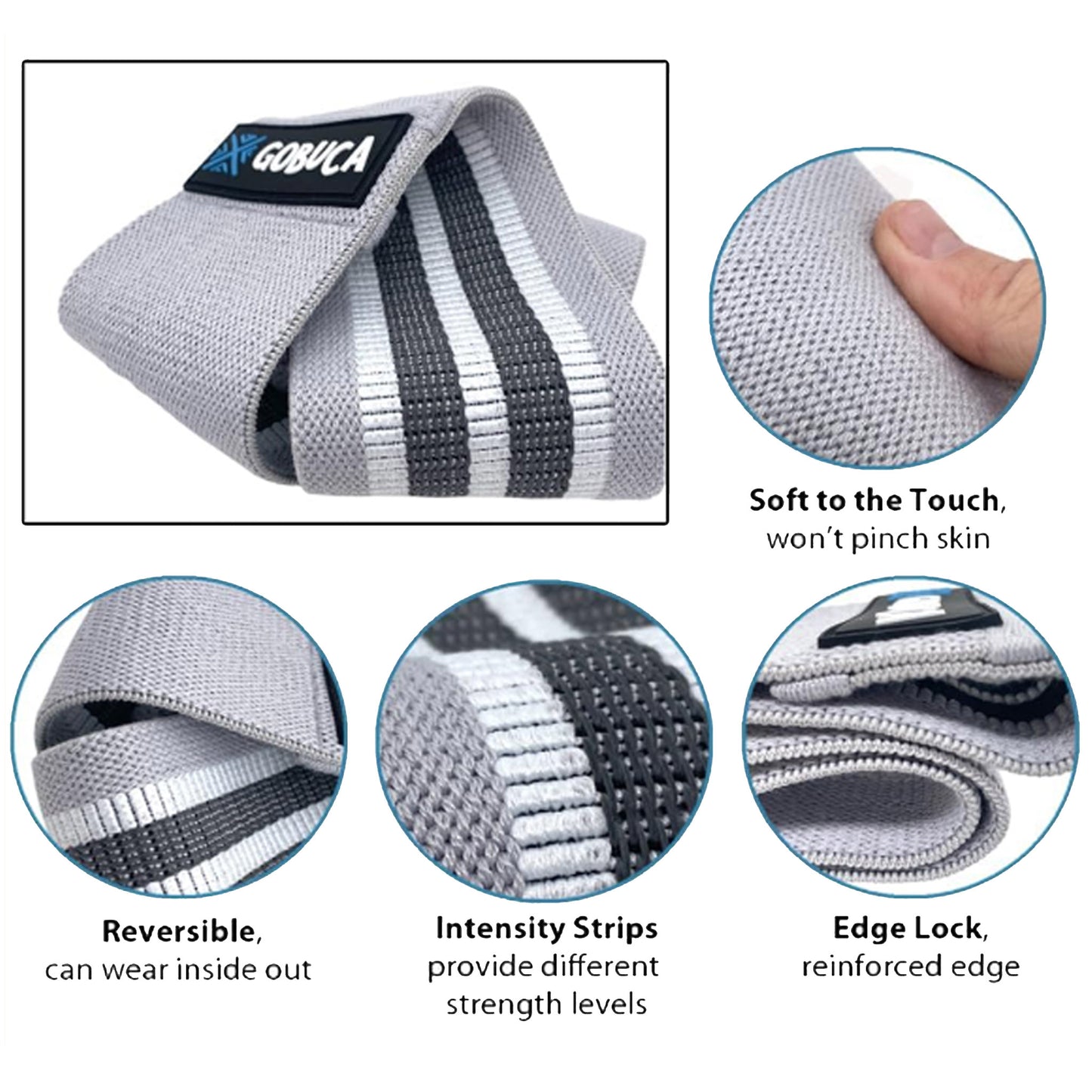 Level Up Your Lower Body: Gobuca Fabric Hip &amp; Glute Resistance Bands